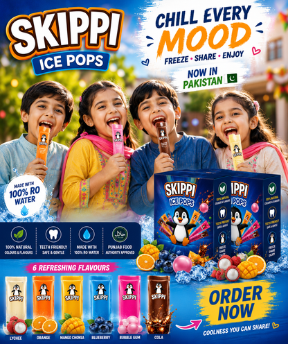Skippi Ice Pops – Made with 100% RO Water